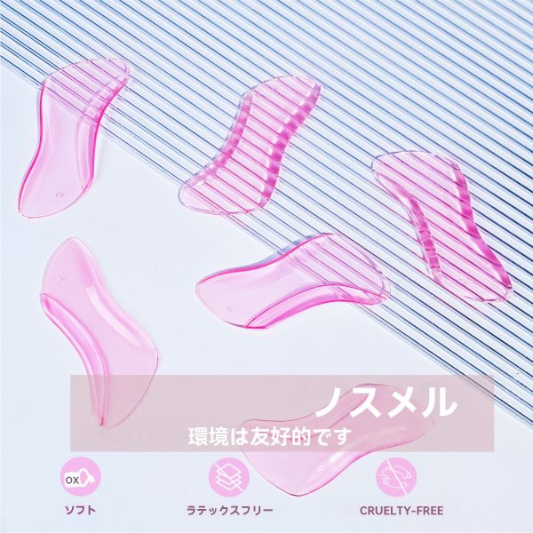 下まつげ用のラッシュリフトロッドで、両面使用可能です。